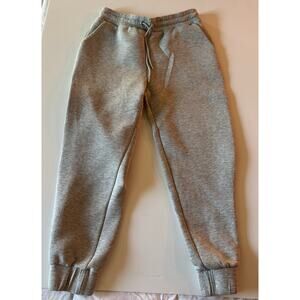 Forever 21 Light Grey Heathered Sweatpants